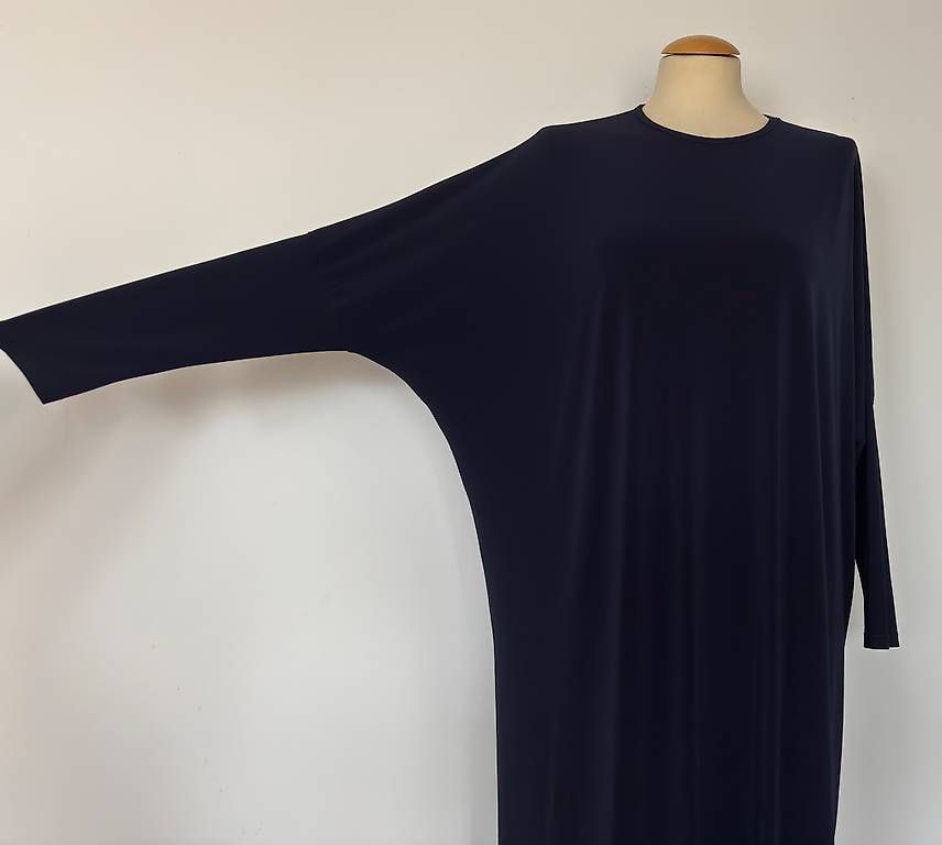Vestiti: Kleid/Abaya blau elastisch  – Usato da Basel venduto da ukhtyy 3