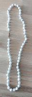 Neue elegante Howlith Halskette, weiss marmoriert