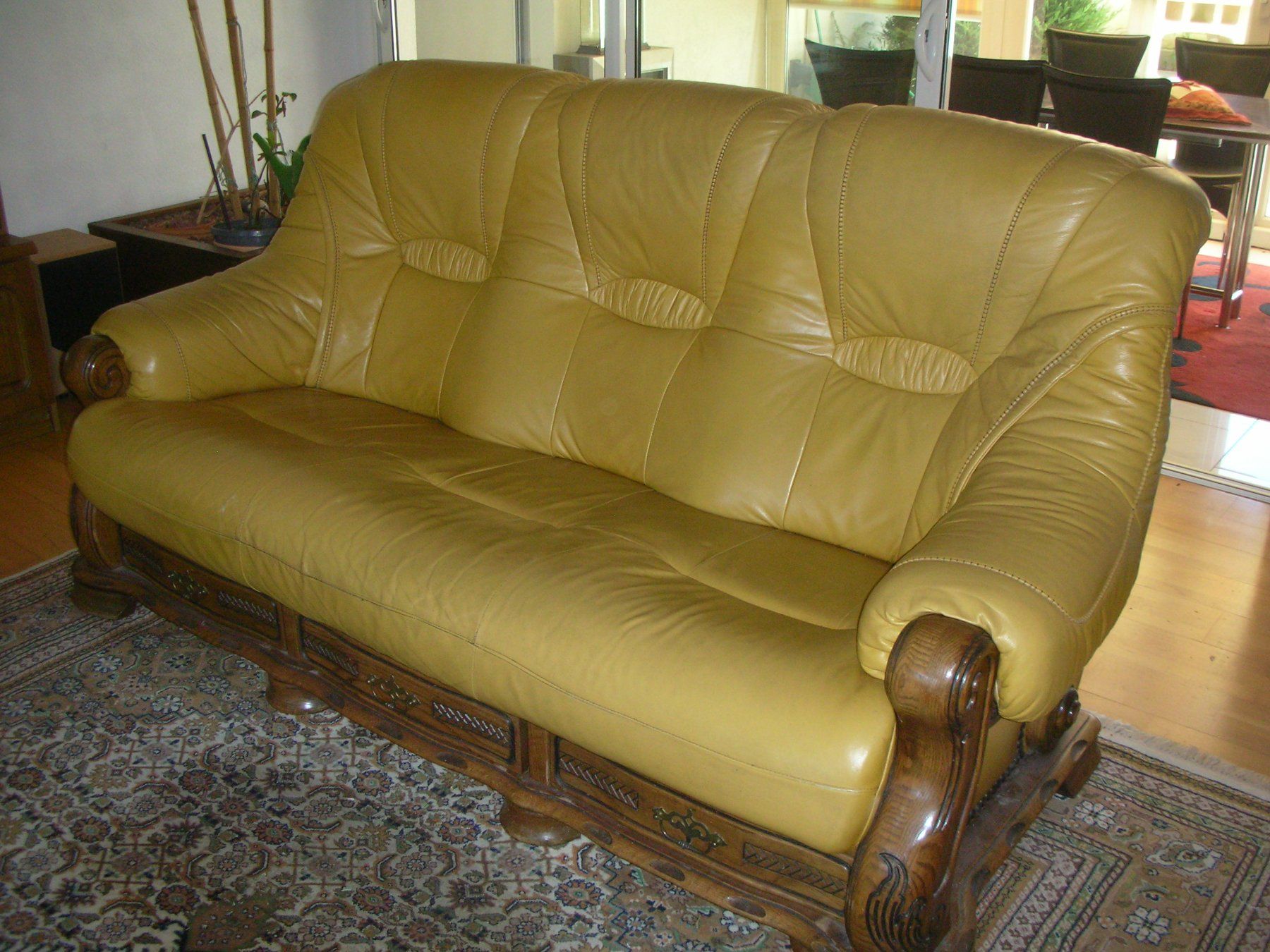 Sofas: Ledersitzgruppe inkl. 2 Relaxsessel – D'occasion à Rheinfelden par Javea4