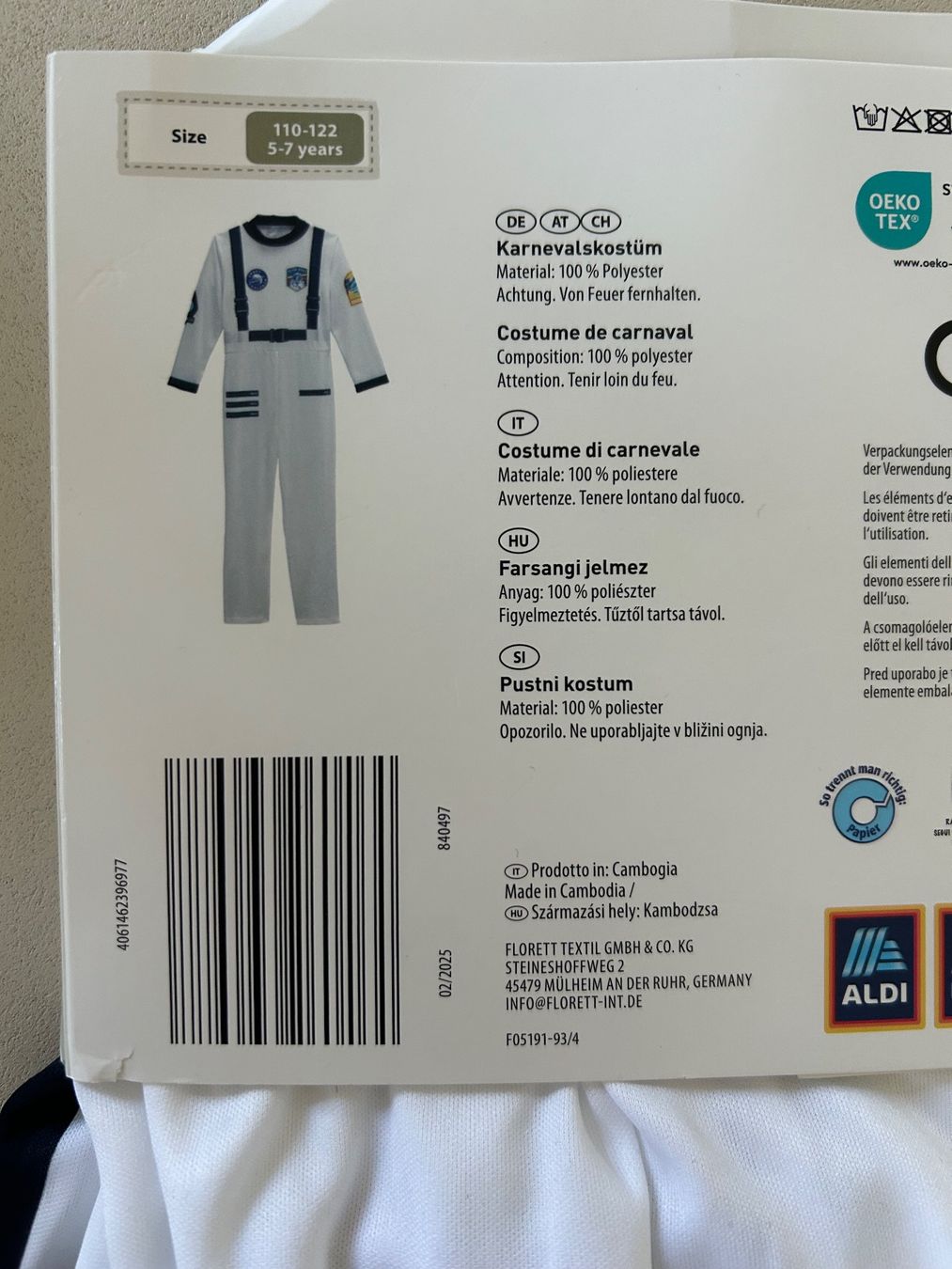 Costumes: 2 neue Fasnachtskostüme – Neuf (Voir description) à Rorschacherberg par Svebe 2