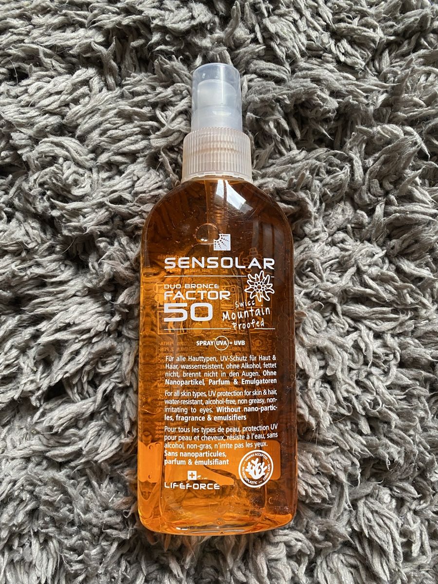 Protezione solare: Sensolar Sonnencreme – Nuovo e nell'imballaggio originale da Willisau venduto da mar_lsk8