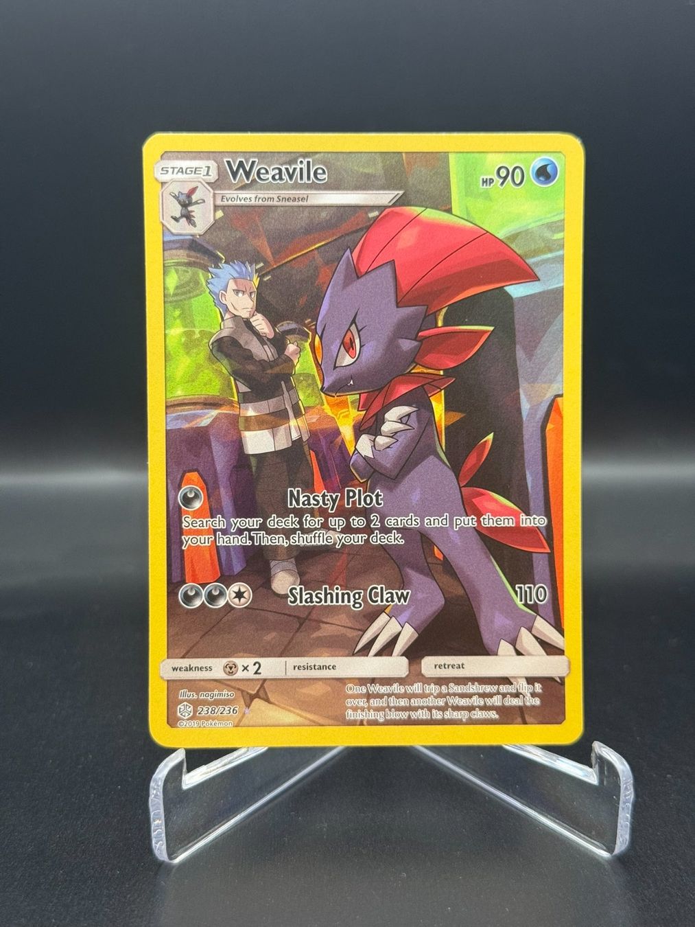 Pokémon Carte collezionabili: Weavile (CEC 238) – Usato da Birmensdorf ZH venduto da SnorlaxMail