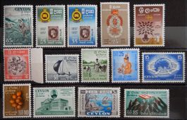 Ceylon Lot alten Werten IV **