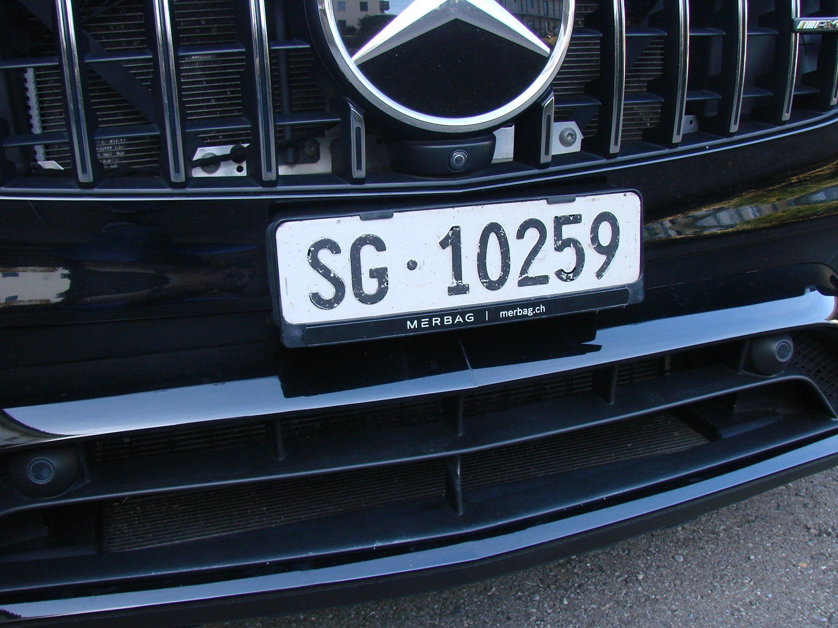 Insegne: SG 10259 Kontrollschild Autonummer – Usato da Niederuzwil venduto da Rade 5