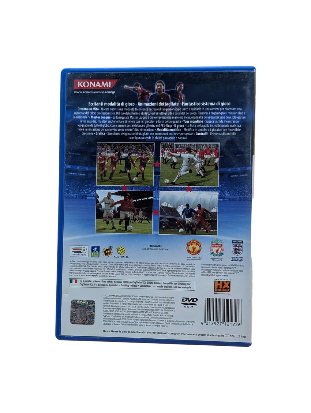Sony Giochi: Pes 2009 PlayStation 2 (PS2) – Usato da Domat/Ems venduto da IsseldorsShop 1