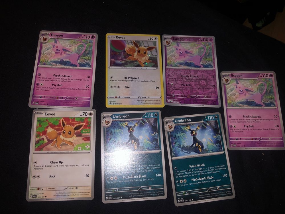 Evoli pokemon karten und entwicklungen Kaufen auf Ricardo
