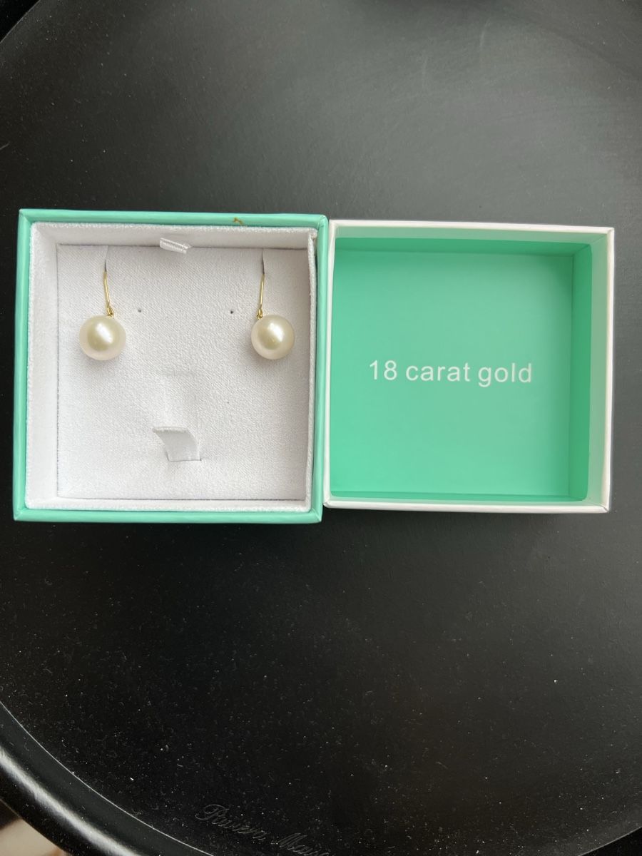 Orecchini pendenti & Orecchini a lobo: Boucles d’oreilles en or avec perles – Usato da Posieux venduto da ron_8xfp