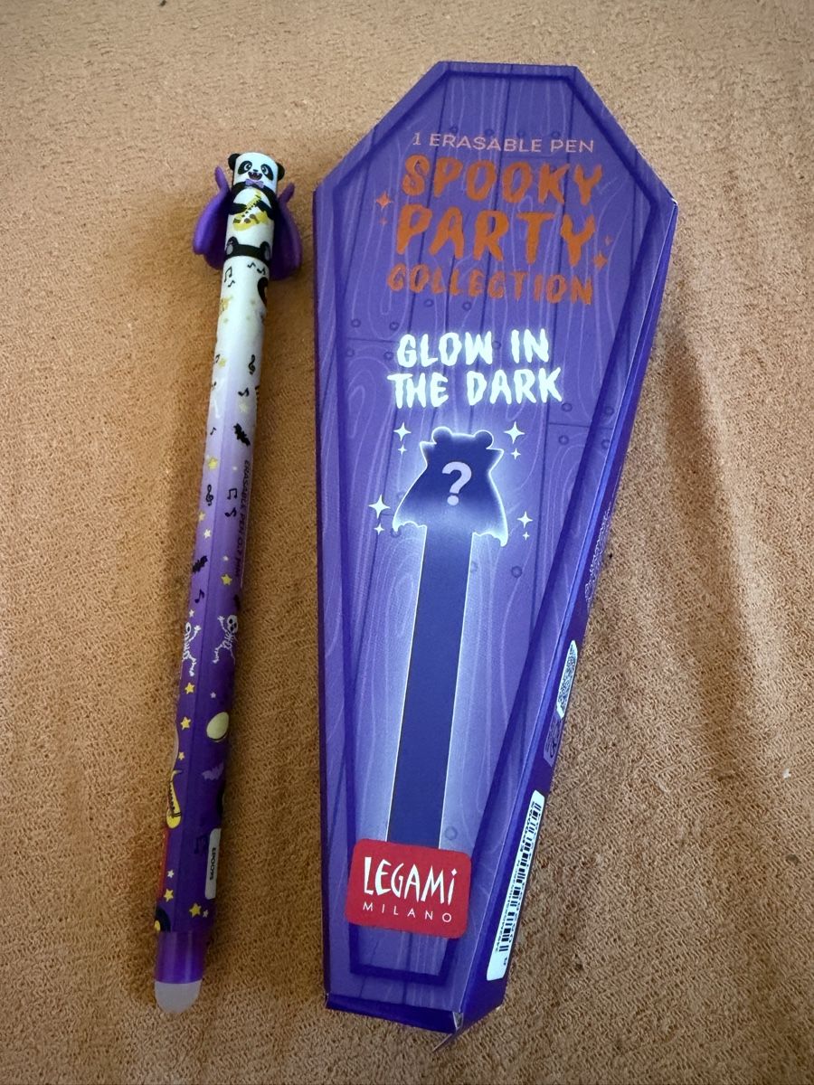 Legami Penna & Evidenziatori: Stylo effaçable Legami Spooky Party phosphorescent – Nuovo (secondo la descrizione) da Corgémont venduto da VenteExpress