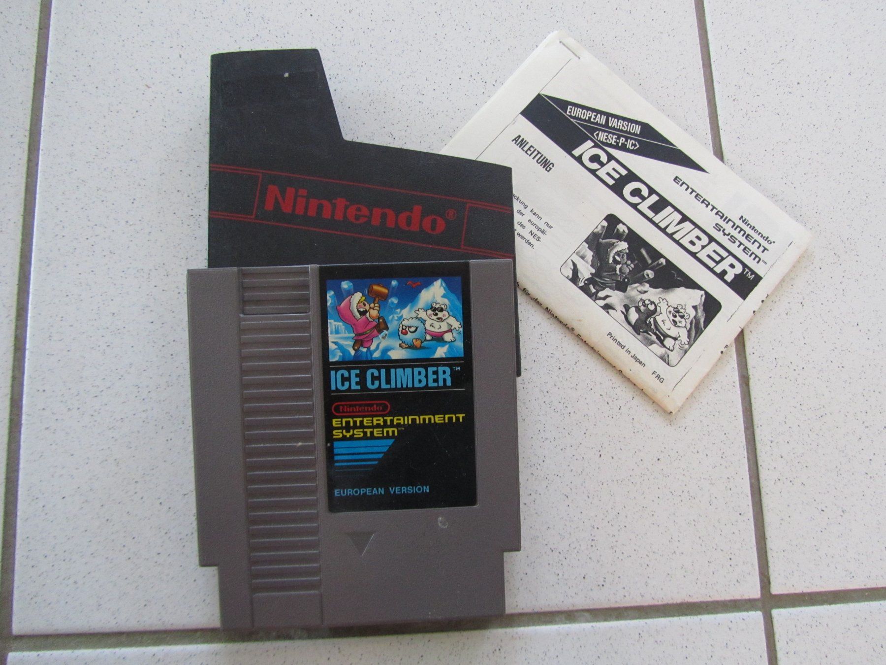 Nintendo Jeux: Ice Climber von Nintendo NES, 1985 – D'occasion à Weiningen ZH par dietsch57 1
