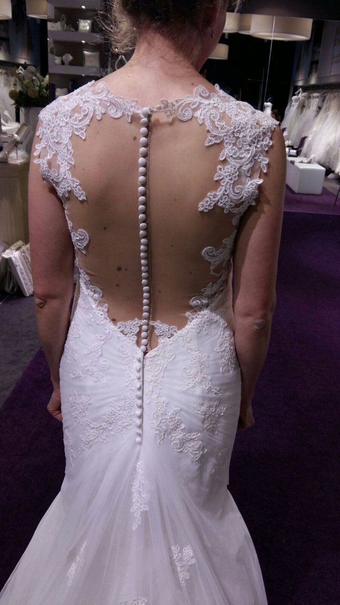 Vestiti: Spitzenhochzeitskleid – Usato da Chur venduto da steffeli04 3