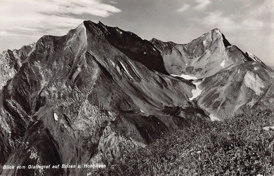 ALPIN: Brisen und Hohbrisen vom Glattegrat aus, datiert 1974 (Gebraucht ...