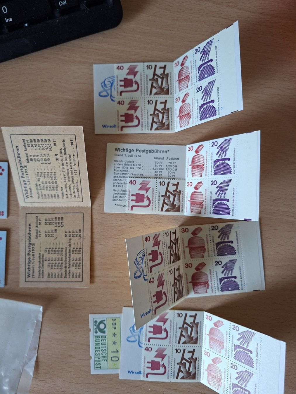 Alle Briefmarken: Collection timbres divers, 10 carnets complets et incomplets – Gebraucht aus Chêne-Bougeries von mic_t6jh 5