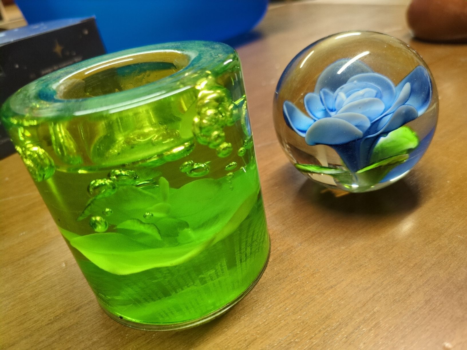 Tutte le decorazioni: TeeLicht und Kugel mit Blume – Usato da Meilen venduto da Frensch7 1