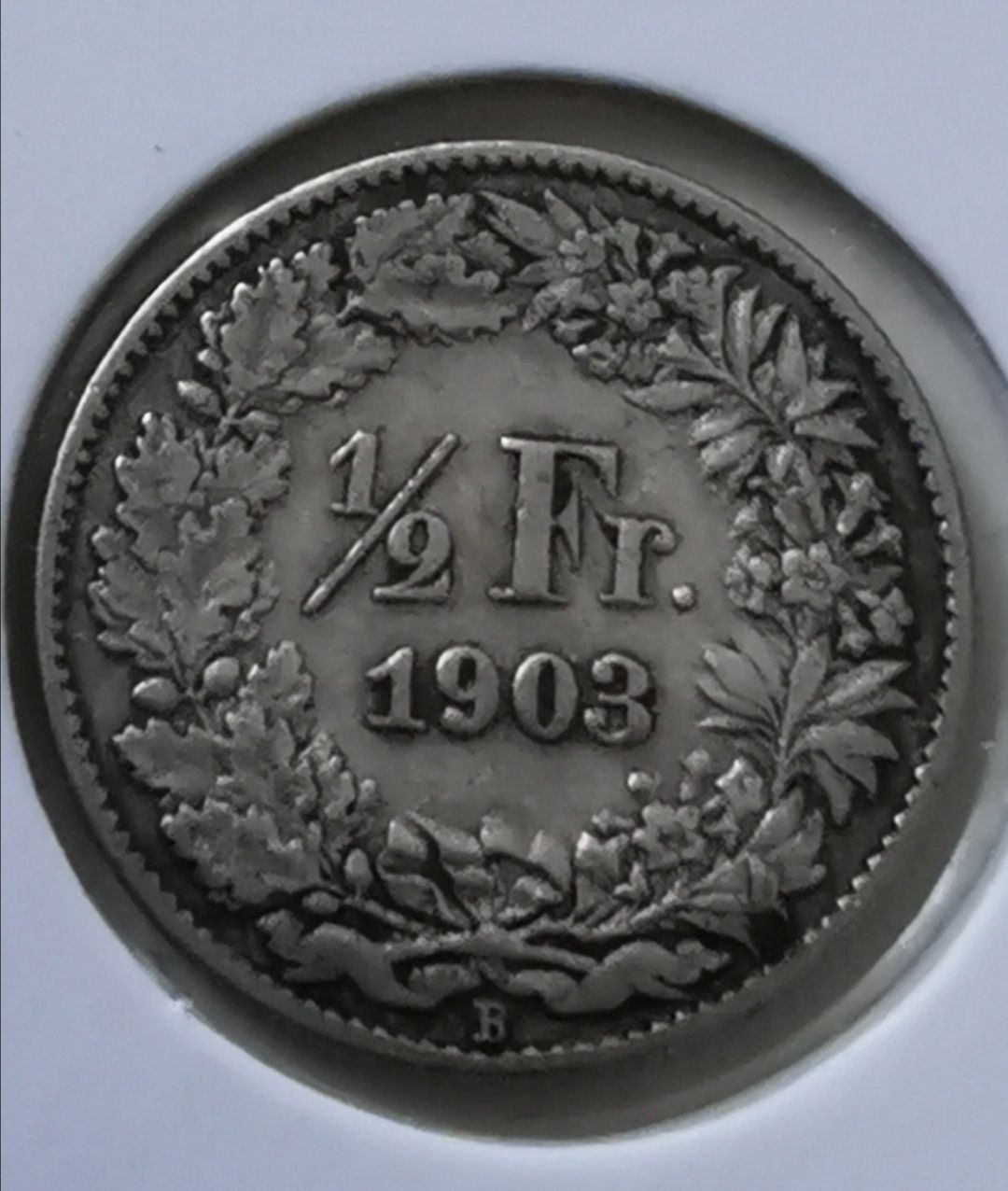 Tutti le monete: 50 Rappen 1903 Silber – Usato da Zürich venduto da turbopuz
