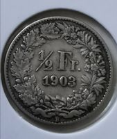 50 Rappen 1903 Silber