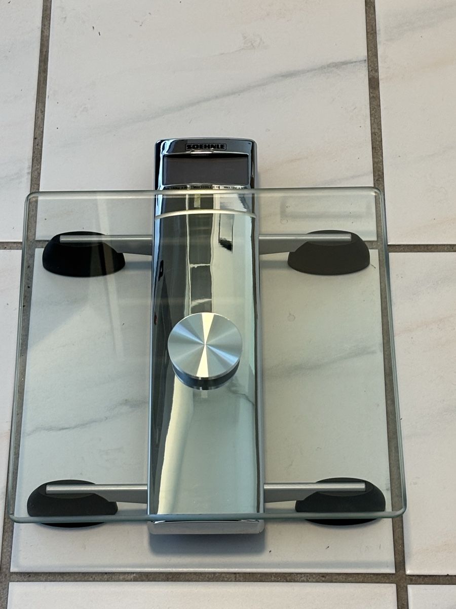 Soehnle Personenwaagen: Digital Scale Soehnle Glass Chrome Used Condition – Gebraucht aus Rüschlikon von ArnaudEichenberger 3