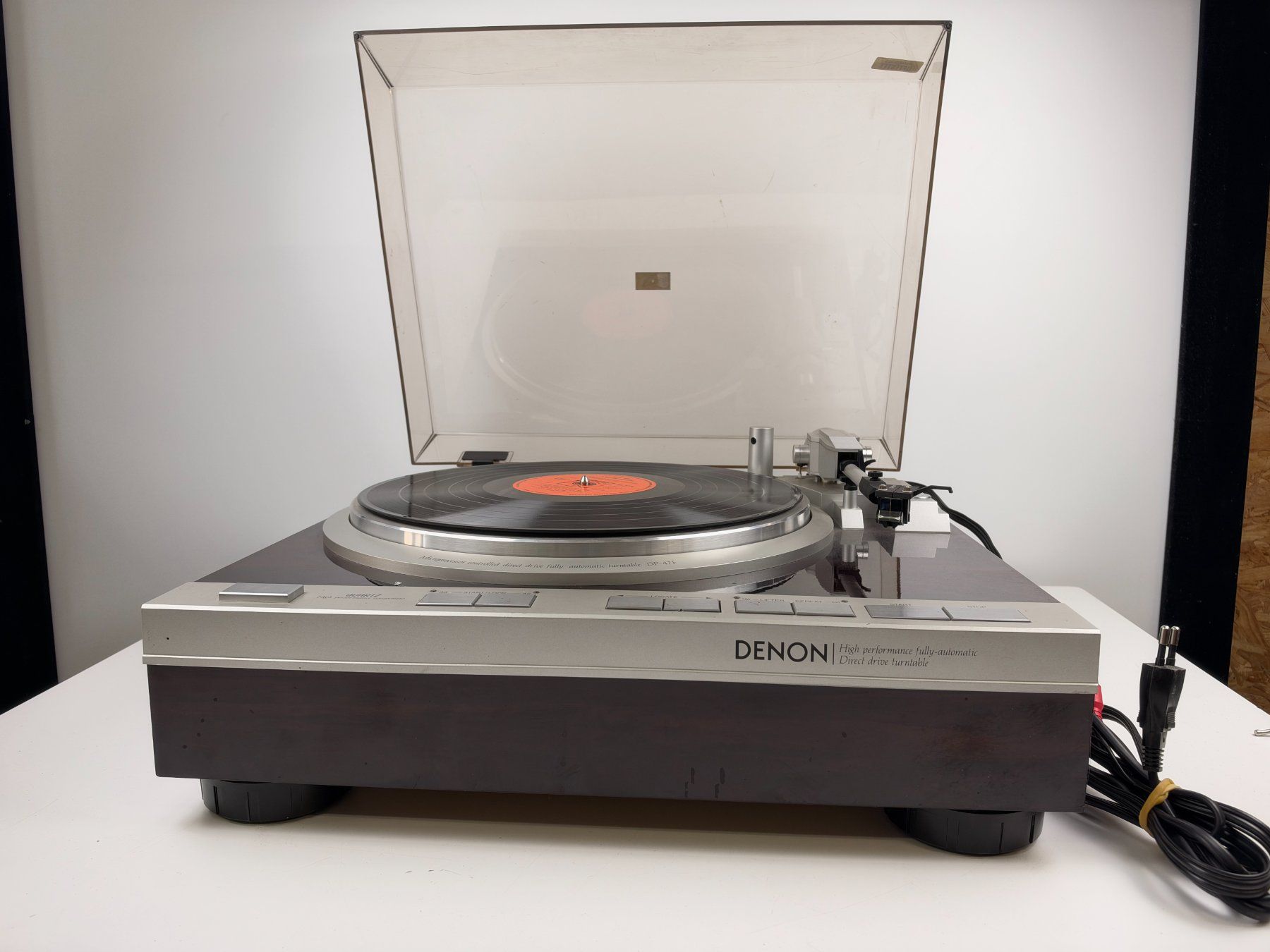Denon Plattenspieler: Denon DP-47F Plattenspieler – Gebraucht aus Basel von IRMAundFRED 1