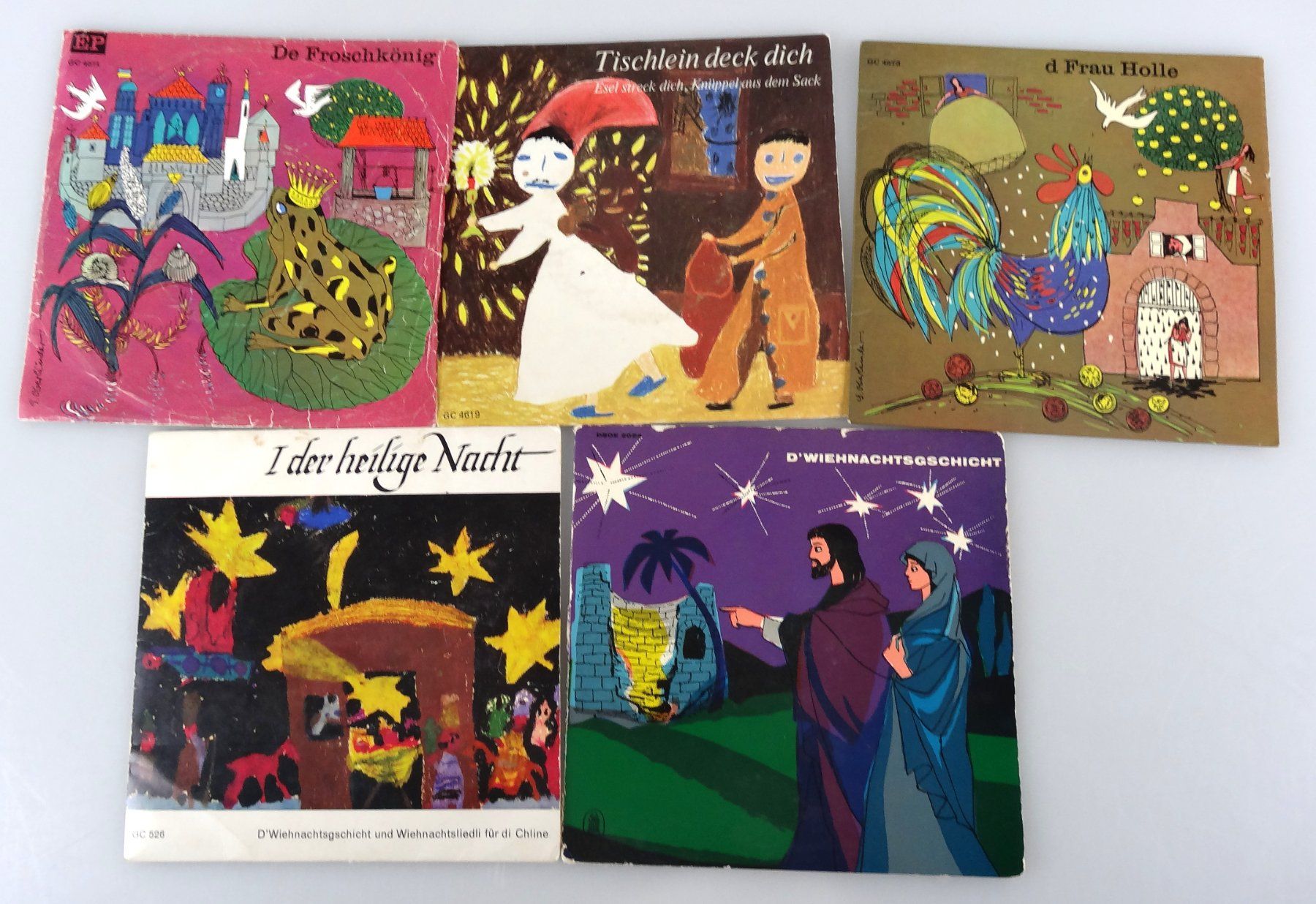 Dischi in vinile: Vinyl-Singles div. Märchen Lot – Usato da Rüti ZH venduto da Restwert_Rueti_ZH 1