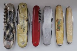 6 Taschenmesser, Solingen, Germany