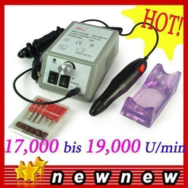 Elektrisches Maniküre & Pediküre Gerät – Bis 30.000 U/min, Mit Koffer, Für Nägel & Hornhaut