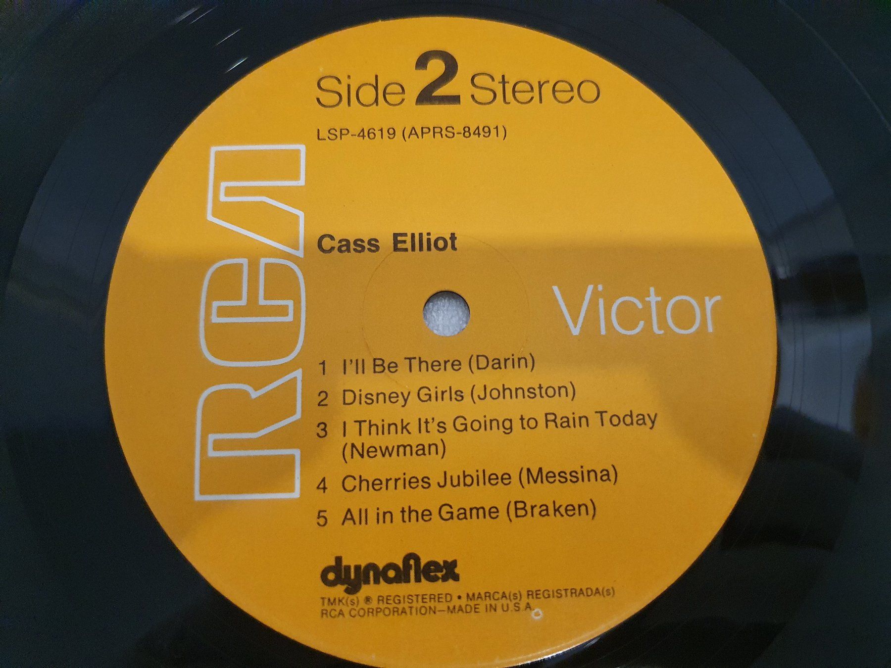 Dischi in vinile: Cass Elliot – Cass Elliot – Usato da Uster venduto da Vinyl-Leidenschaft 7