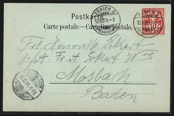 Cartes postales: Grindelwald, Bergsteiger am Eingang der  – D'occasion à Berlin par bartko-reher 1