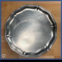 Set di piatti: Zinn Set: best.aus Krug, 8 Becher, Tablett – Usato da Matzingen venduto da carola71 4