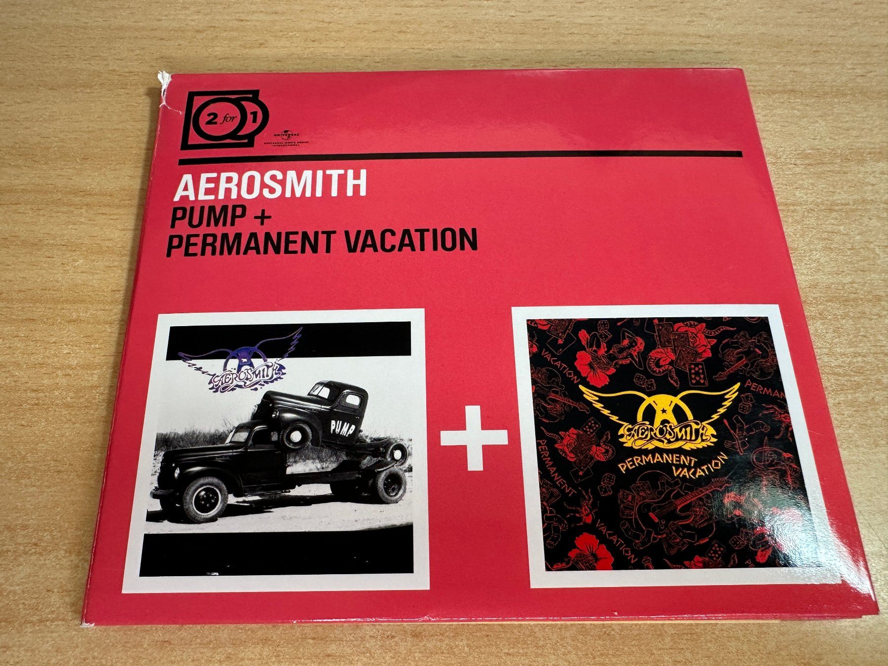 CD: K0 Aerosmith – Pump + Permanent Vacation - 2 CD – Usato da Rikon im Tösstal venduto da Alpenmutz