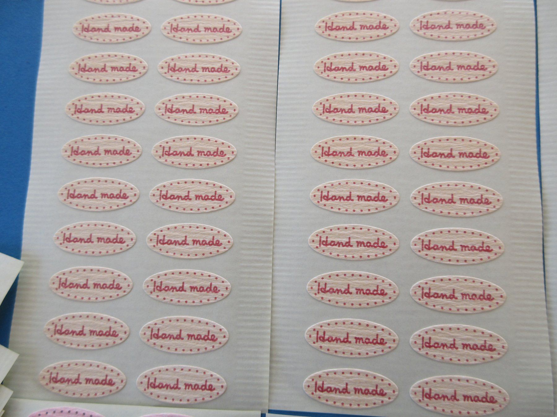Sticker: 2000 "Handmade" stickers/Aufkleber New/neu! – Nuovo (secondo la descrizione) da Goldach venduto da mamakotzi 7