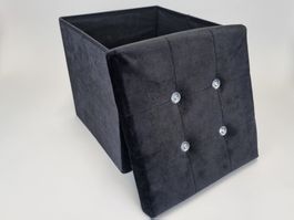 Beistellhocker mit Stauraum