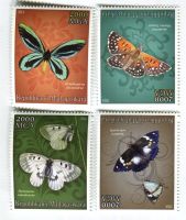 Briefmarken "Schmetterlinge". Madagaskar.