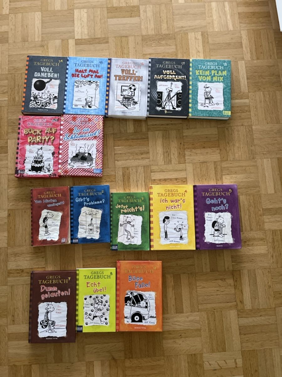 Bücher: Gregs Tagebuch diverse – Gebraucht aus Winterthur von Mariposa78 1