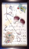 Collage: Sehtest