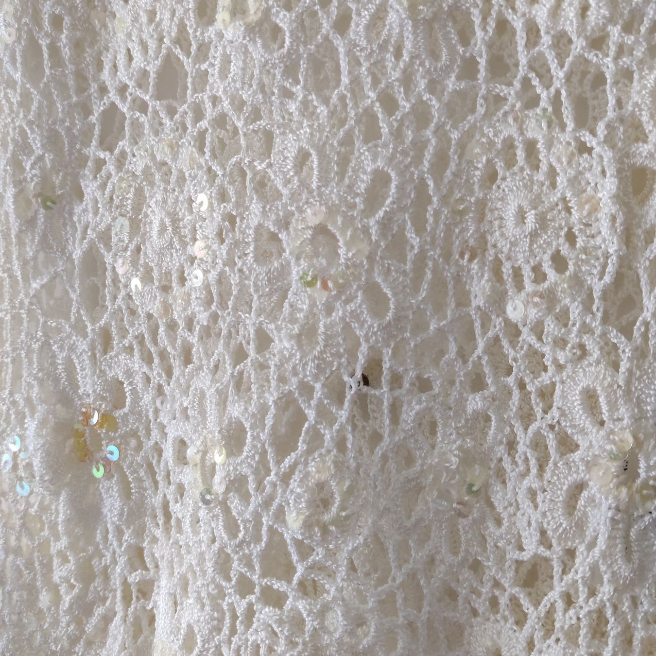 Maglioni & Felpe: NICOWA Häckel Pullover Wool Netz-Shirt Pulli weiss Gr.36 – Usato da Winterthur venduto da Lotusherz 2