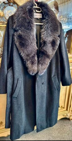 Magnifique manteau laine/cachemire Mantel aus Wolle/Kaschmir
