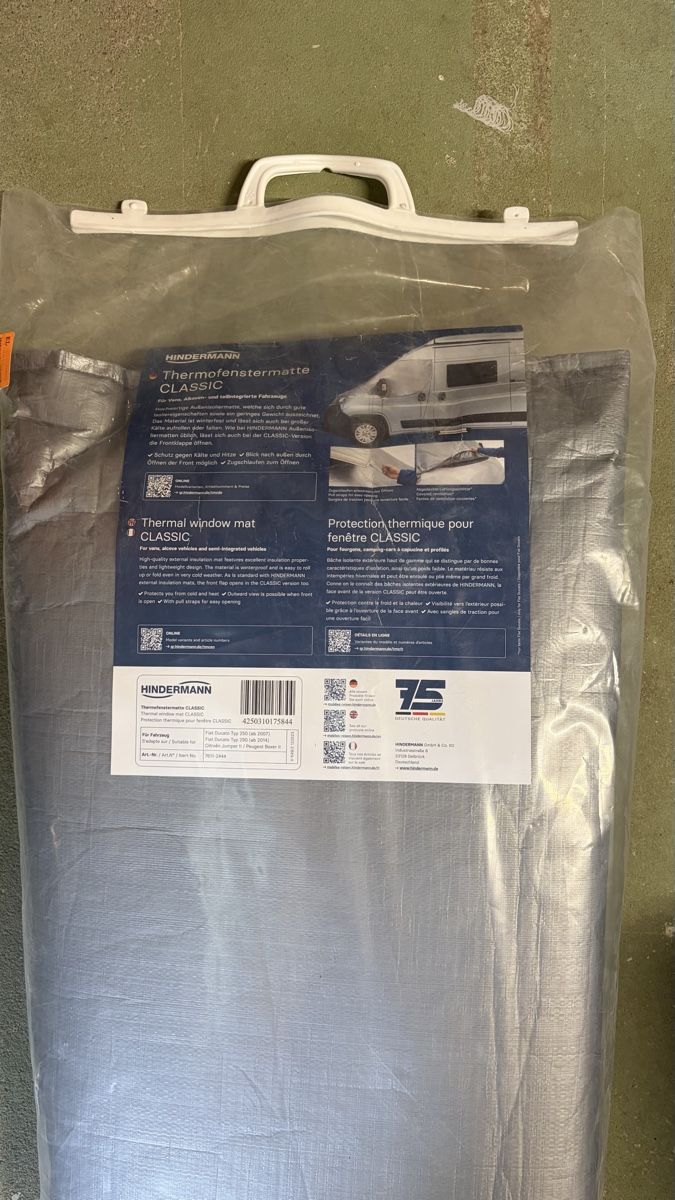 Coperture & Stuoie termiche: Hindermann Thermofenstermatte Classic – Nuovo e nell'imballaggio originale da Alterswil FR venduto da Gugi1973