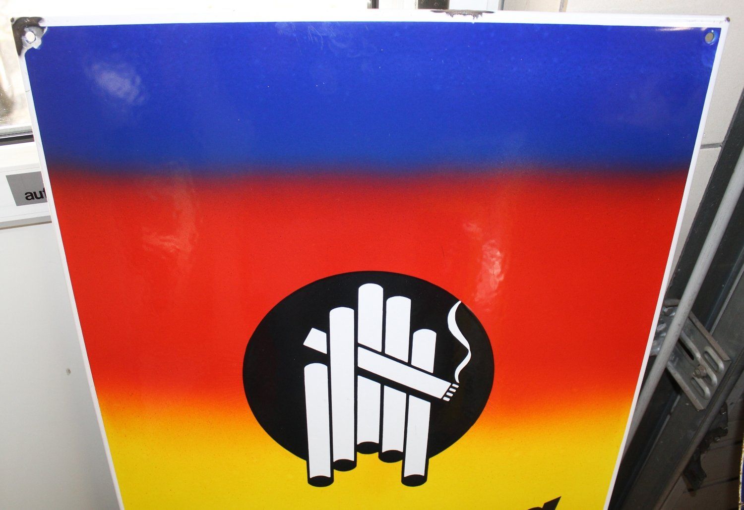 Insegne: Sullana Beer Cigaretten Emailschild CH – Usato da Lüchingen venduto da Aw67 1