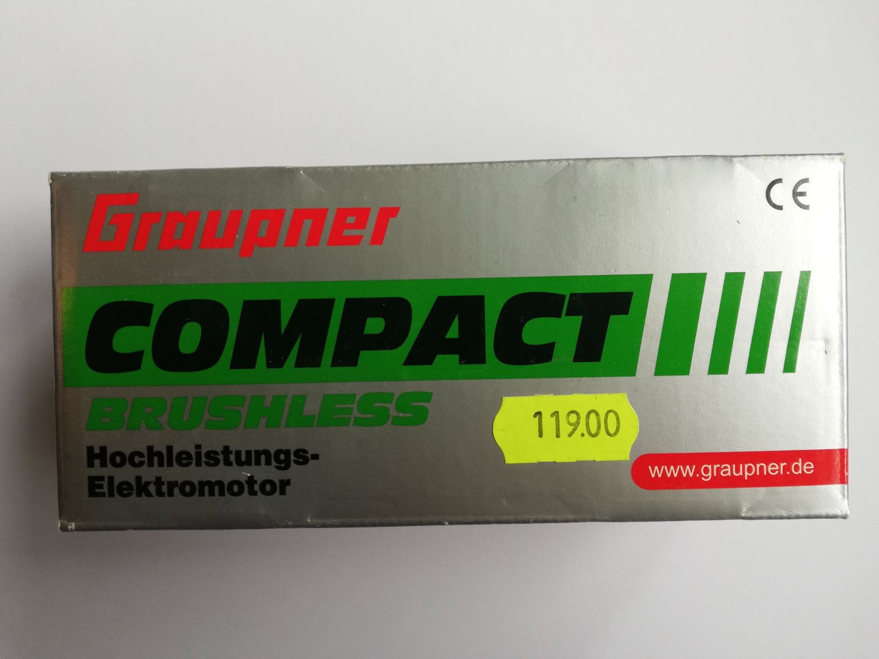 Graupner RC Modellbau: Graupner COMPACT 160 Brushless-Motor 7,2V – Neu und originalverpackt aus Flüh von AMS-Modellbau