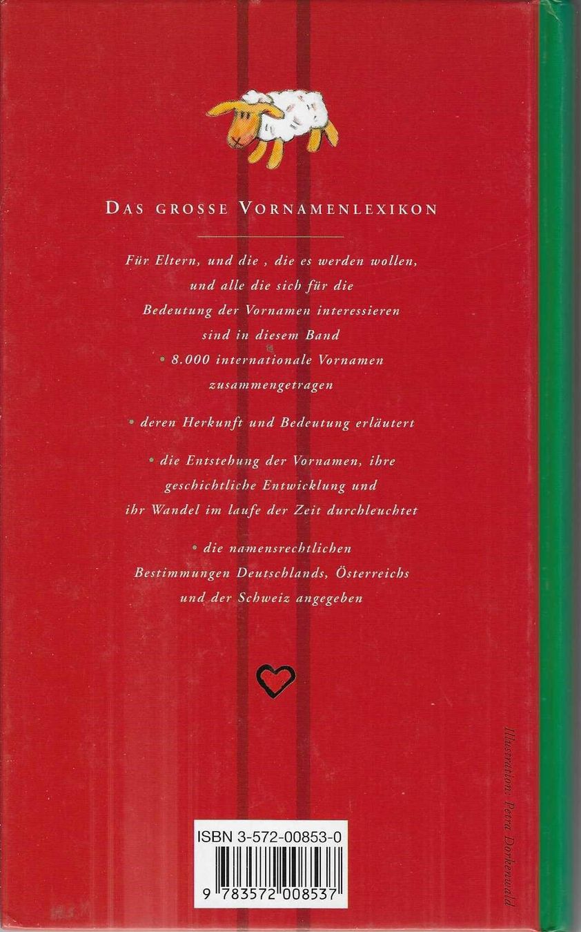 Livres: 8000 Vornamen – D'occasion à Flims - Dorf par Stagediver 1