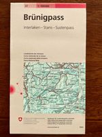 Swisstopo 1 : 100 000 Brünigpass