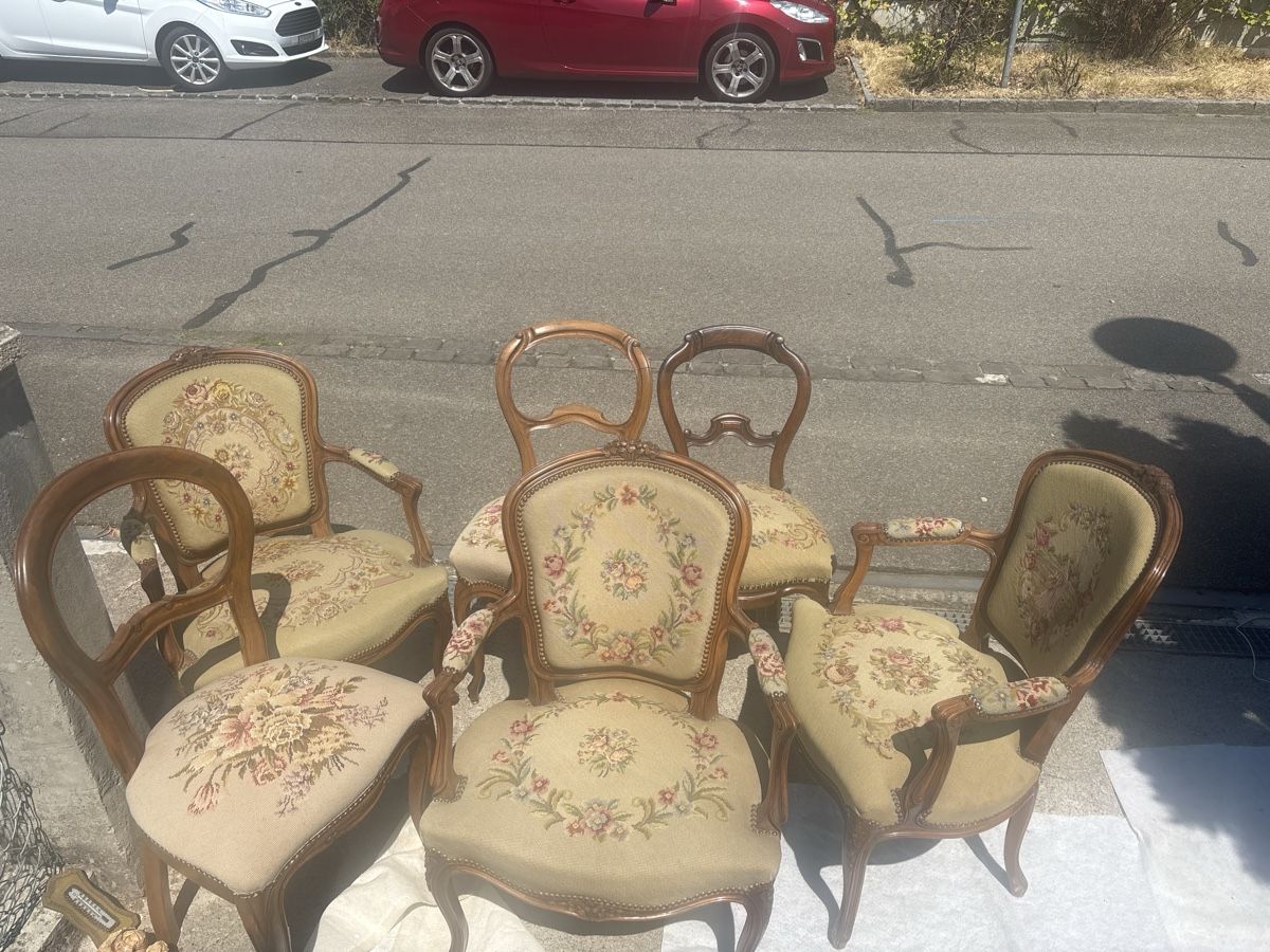 Chaises: Stuhl set – D'occasion à Reinach par handyman_gp