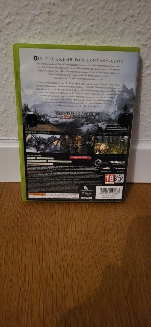 Microsoft Giochi: Xbox 360 - Skyrim – Usato da Münsingen venduto da Heroism2010 1