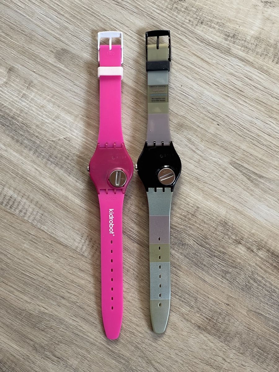 Swatch Orologi: 2 SWATCH Uhren KIDROBOT – Usato da Buchberg venduto da jay13013 2