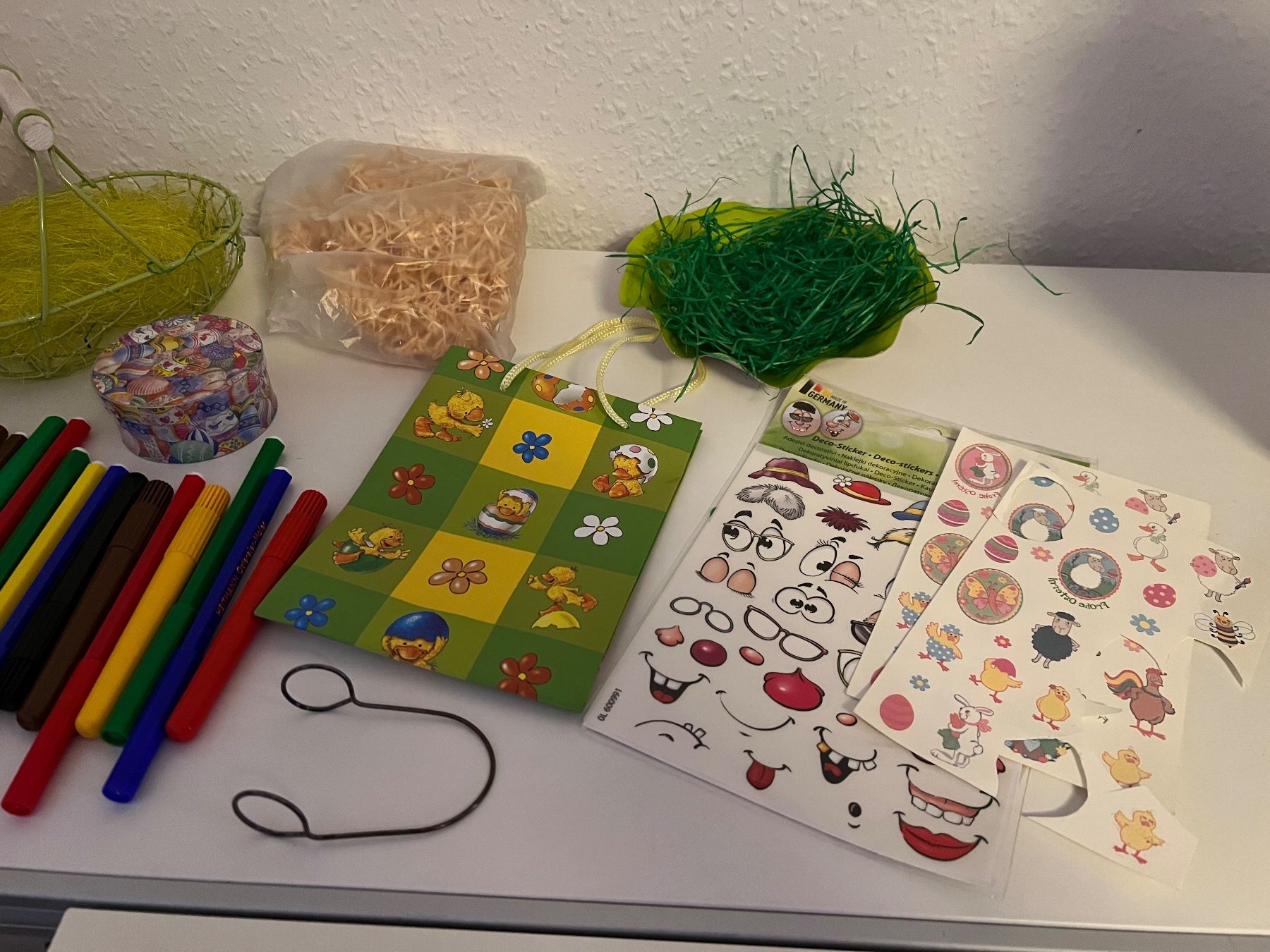 Kit bricolage: Oster Paket - Ostereier malen - Osterkorb - basteln – Usato da Basel venduto da jetzt-wird-gemistet 3