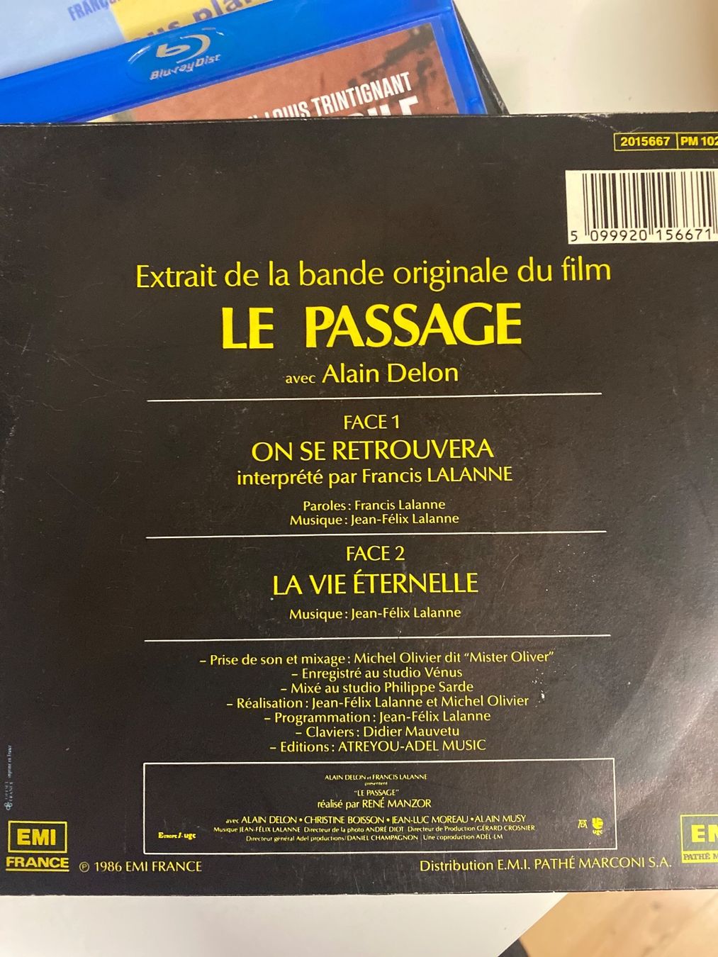 Dischi in vinile: Francis Lalanne "Le Passage" - 45 tours – Usato da Le Brassus venduto da cinema13 1
