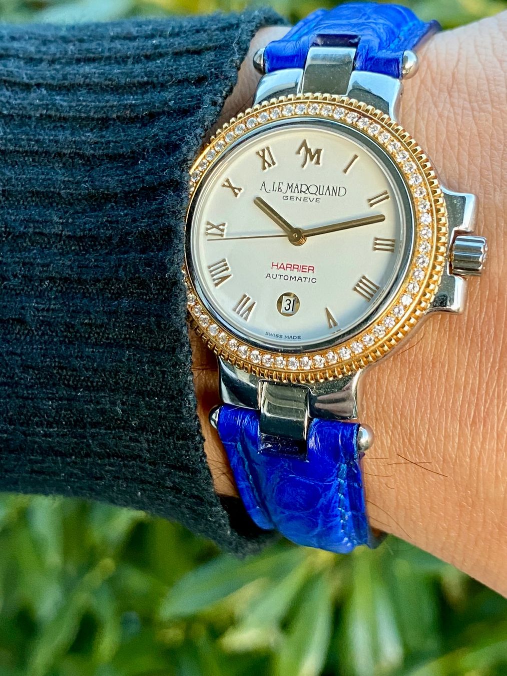 André Le Marquand Uhren: A. Le Marquand - Harrier Automatic - Gold 18k bezel Diamonds – Gebraucht aus Küsnacht ZH von Pedramy 4