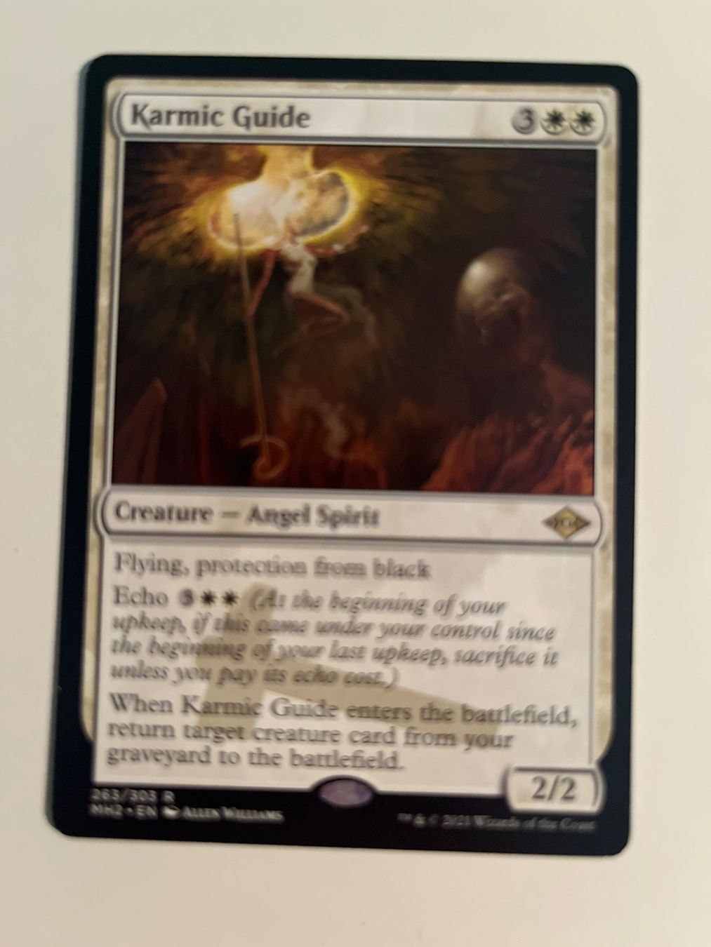 Magic The Gathering Carte collezionabili: 1 x Karmic Guide - Magic: The Gathering - MtG – Usato da Kriens venduto da Shadi1980