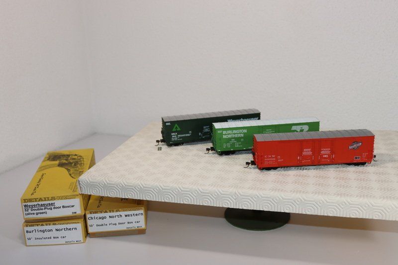 Modellini di ferrovie: 3 US Güterwagen ( 518 ) – Usato da Kerzers venduto da Winu64