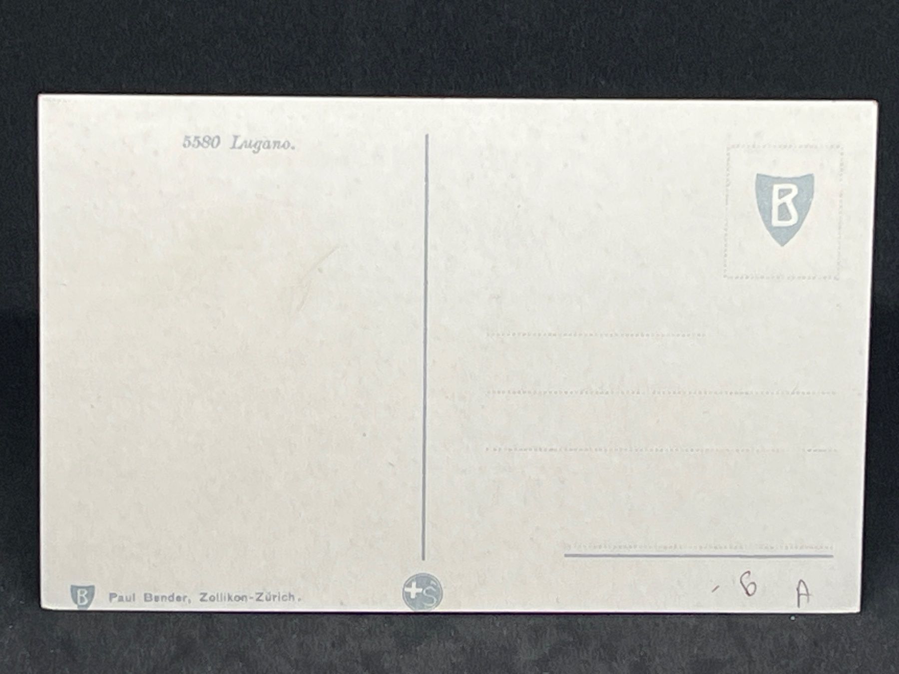 Cartoline postali: Lugano – Usato da Widnau venduto da Brusi9 1