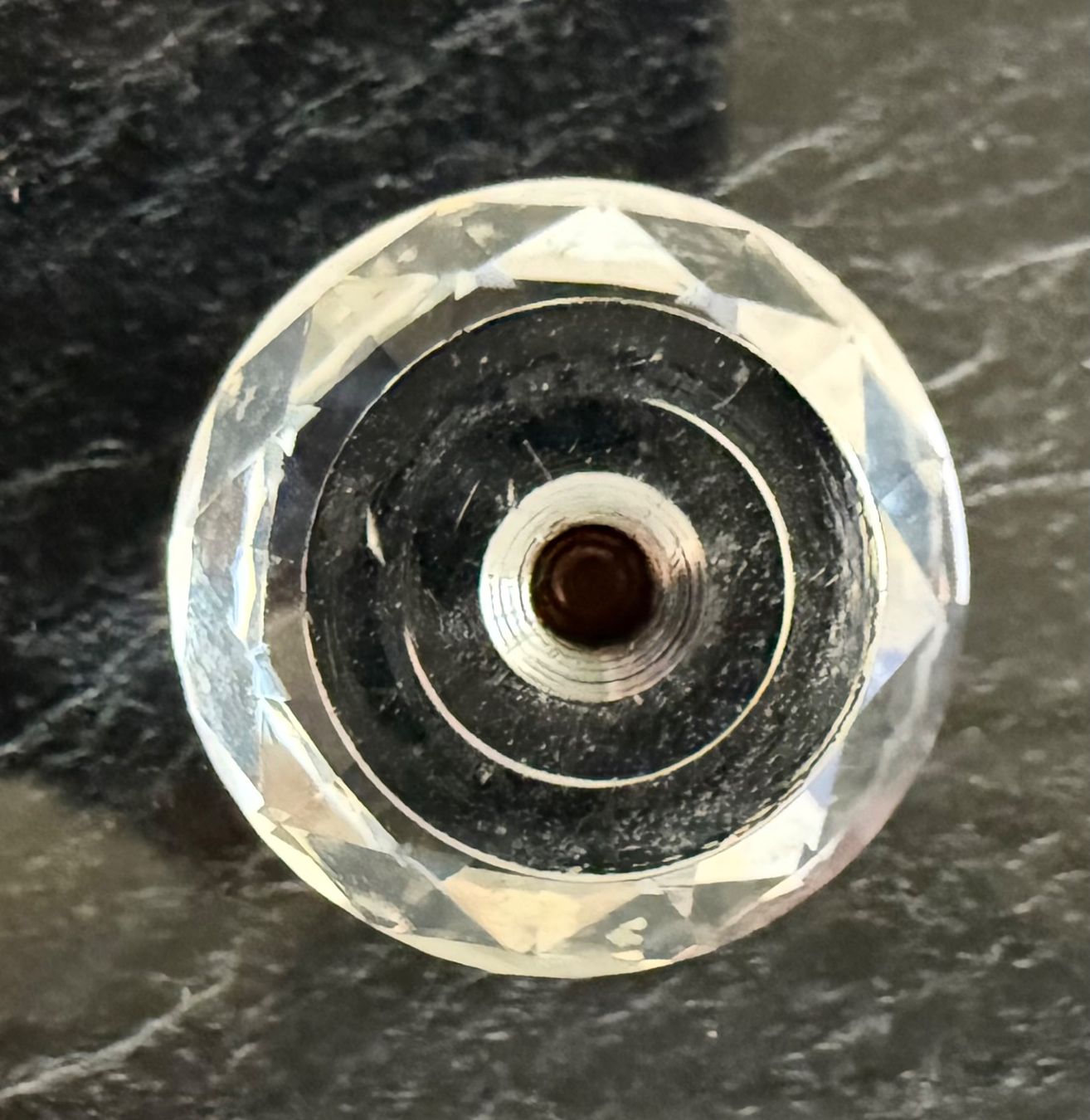 Ferramenta: MÖBELKNOPF   geschliffenes Glas – Nuovo (secondo la descrizione) da Subingen venduto da ArtBead 2